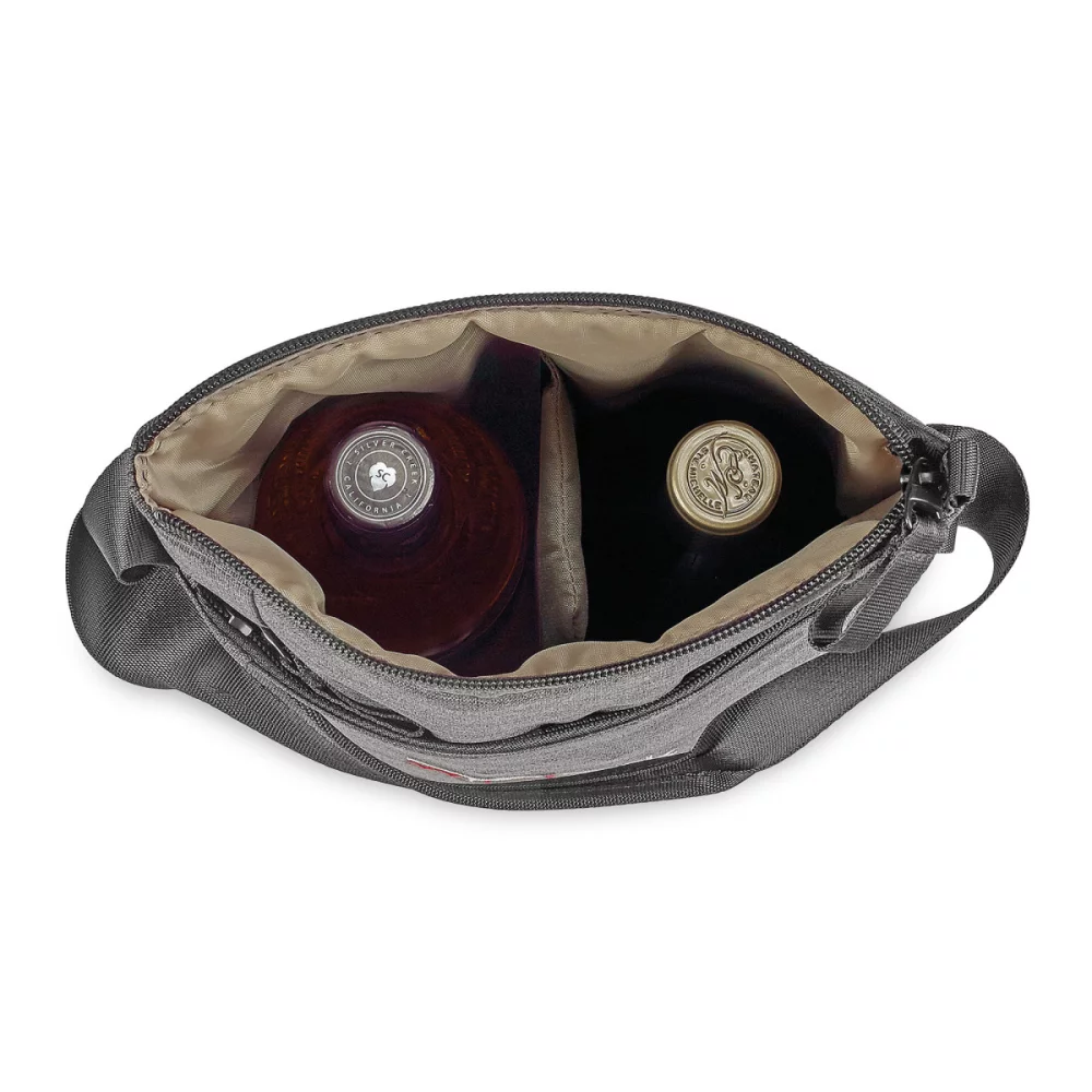 Heritage Supply Tanner Insulated Wine Kit - Charcoal Heather
