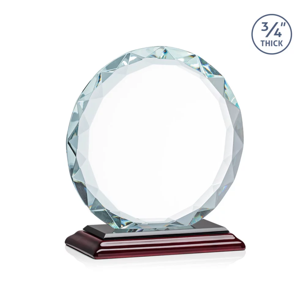 Centura Award - Starfire/Rosewood 5½" Diam