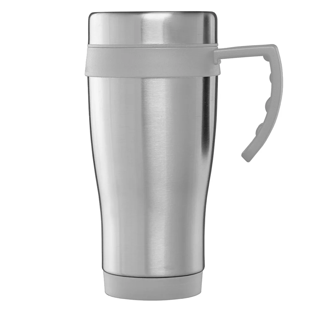 Legend Plus - Mug de voyage en acier inoxydable de 16 oz avec poignée