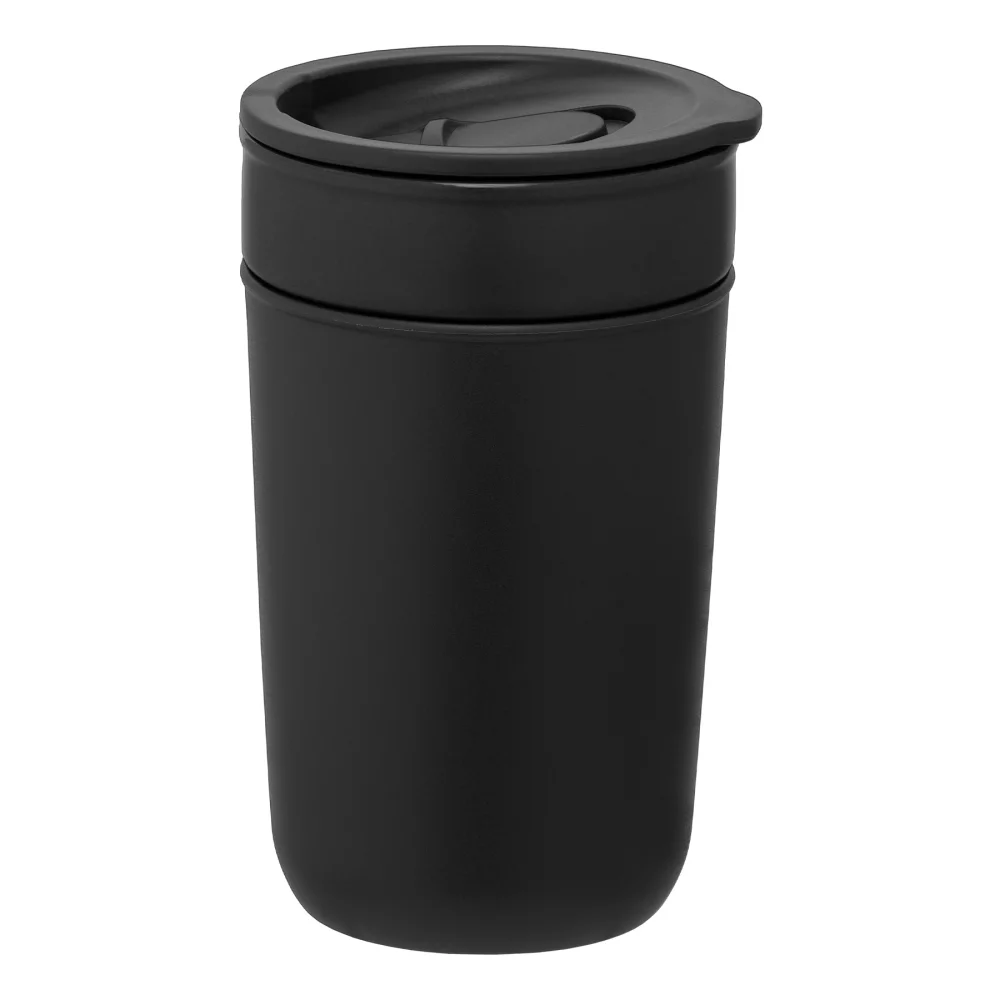 Danube - 12 oz. Ceramic Tumbler with Recycled Plastic Exterior & Lid