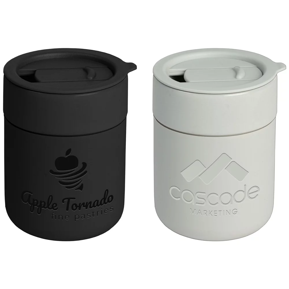 Obsidian - Mug en céramique et silicone de 9 oz