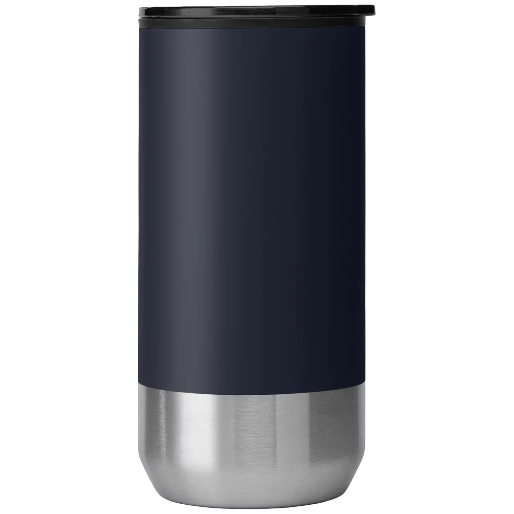 Atlantis - Gobelet à double paroi de 16 oz - Acier inoxydable avec intérieur en RPP recyclé - Laser