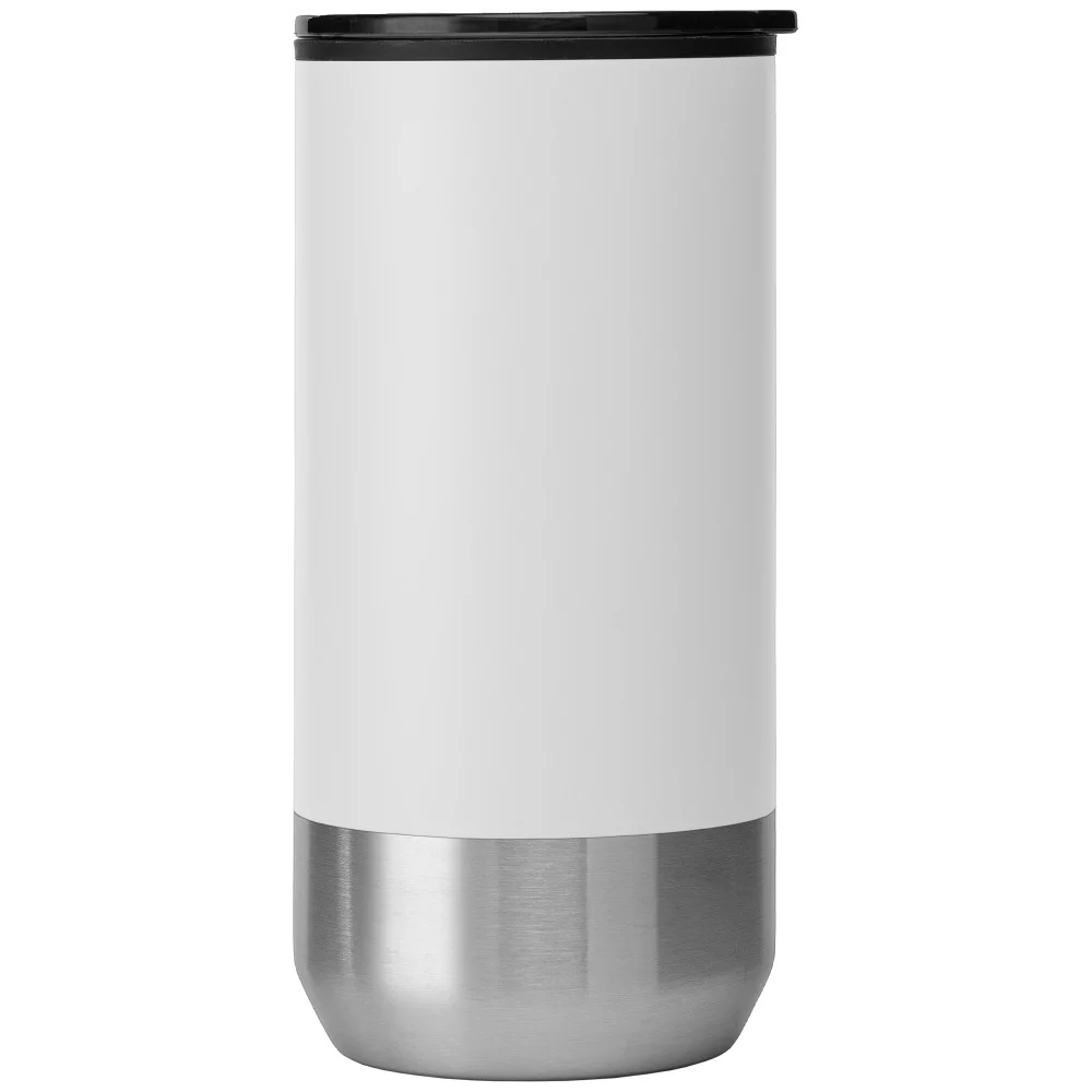 Atlantis - Gobelet à double paroi de 16 oz - Acier inoxydable avec intérieur en RPP recyclé - Laser