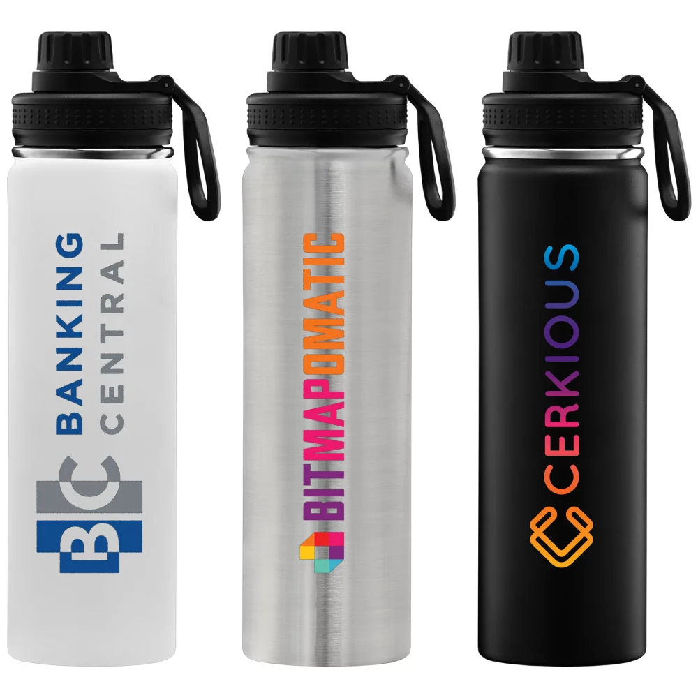 Alaska - 25 oz. Stainless Steel Double Wall Water Bottle - ColorJet