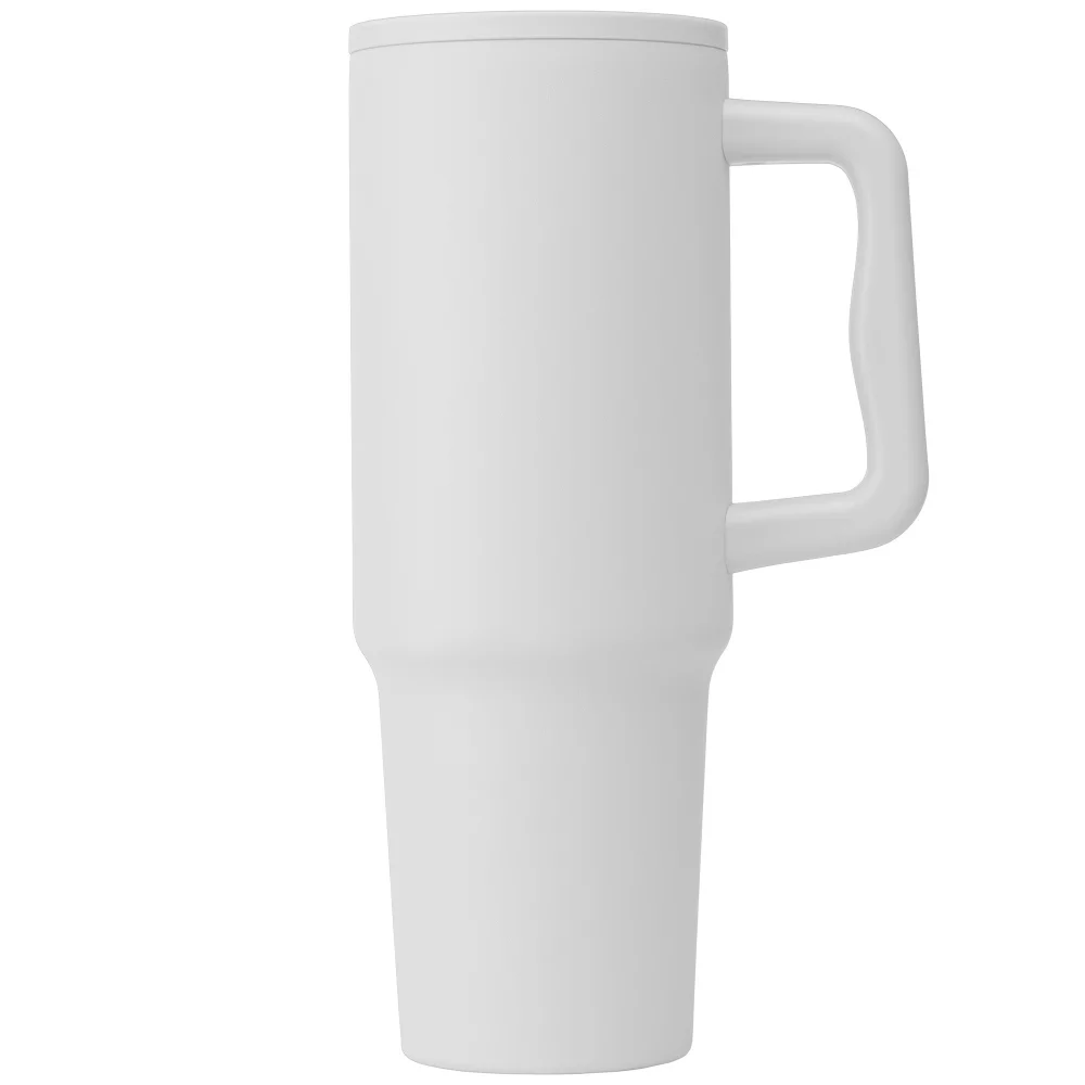 Polar Pro - Gobelet en acier inoxydable recyclé à double paroi de 40 oz avec paille
