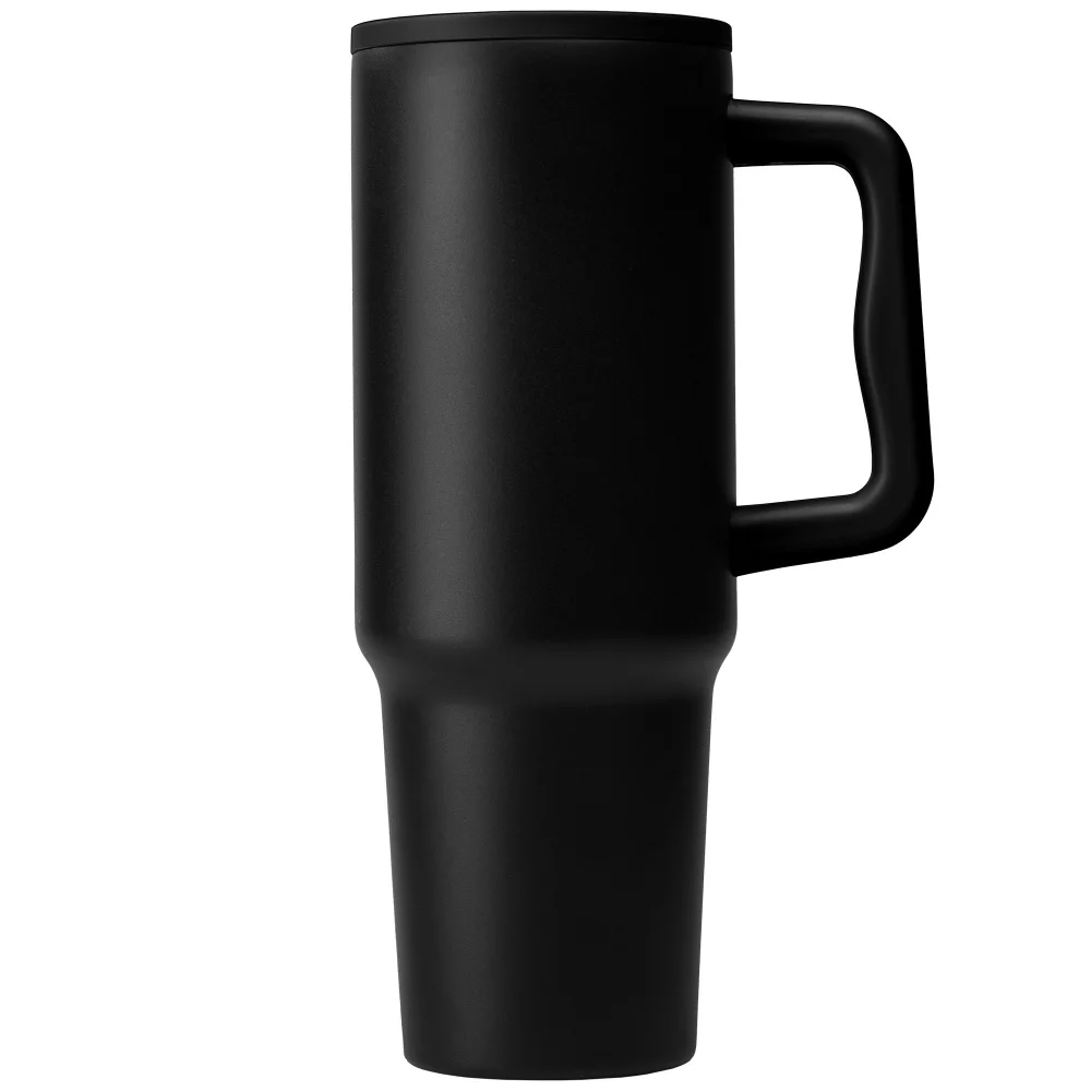 Polar Pro - 40 oz. Double-Wall Recycled Stainless Steel Tumbler with Straw - Laser