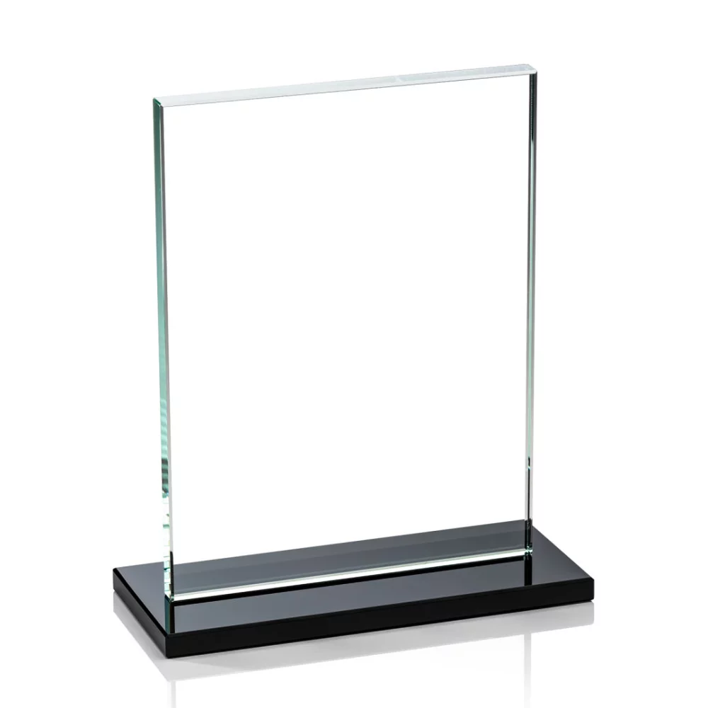 Emperor Award (Vert) - Starfire/Black 7"x9"