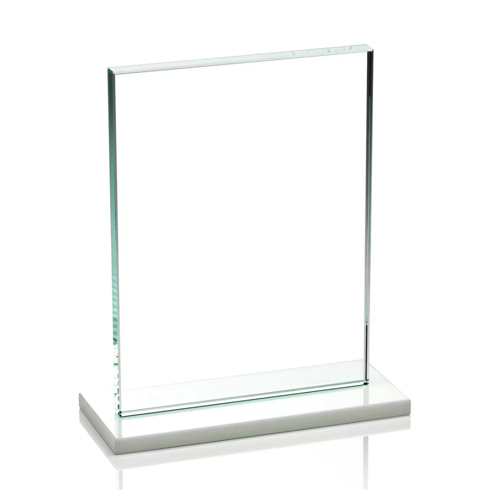 Emperor Award (Vert) - Starfire/White 7"x9"