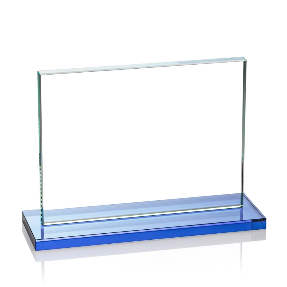 Emperor Award (Horiz) - Starfire/Sky Blue 8"x10"