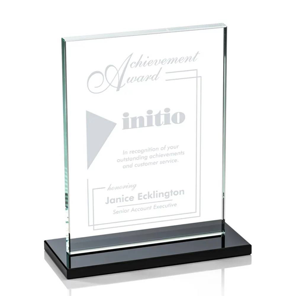 Emperor Award (Vert) - Starfire/Black 8"x10"