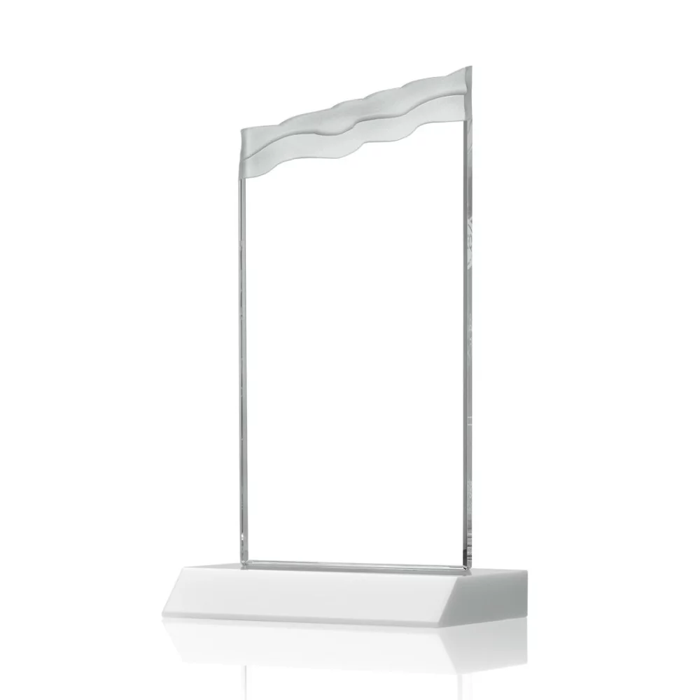 Oakwood Award - Starfire/White 8"