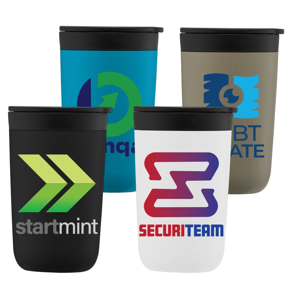 Découverte - Gobelet double paroi de 14 oz avec revêtement en RPP recyclé - ColorJet