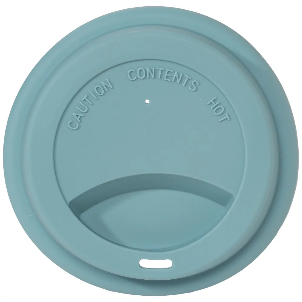 Equator - 9 oz Double Wall Ceramic Tumbler with Silicone Lid