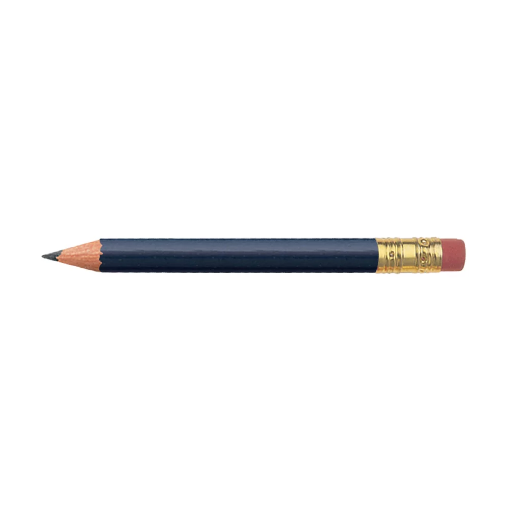 Crayon de golf - rond avec gomme