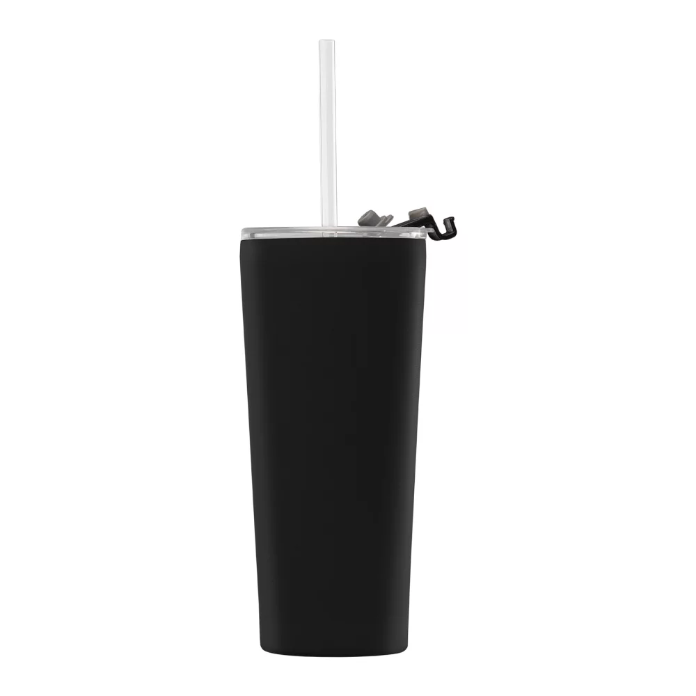 Excalibur - 22 oz. Double-Wall Stainless Tumbler with Straw - ColorJet