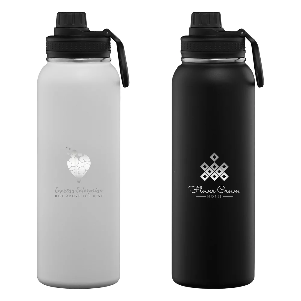 Alaska Ultra - 40 oz. Stainless Steel Double Wall Water Bottle? - Laser