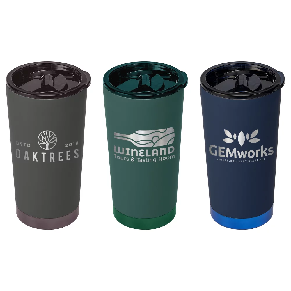 Whistler Monochrome - 20 oz. Double-Wall Stainless Tumbler - Laser