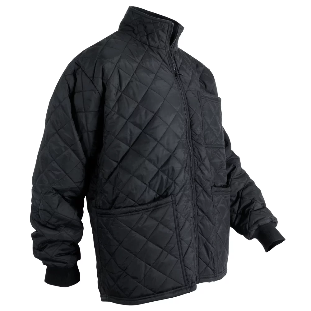Veste de congélateur doublée de polaire polaire