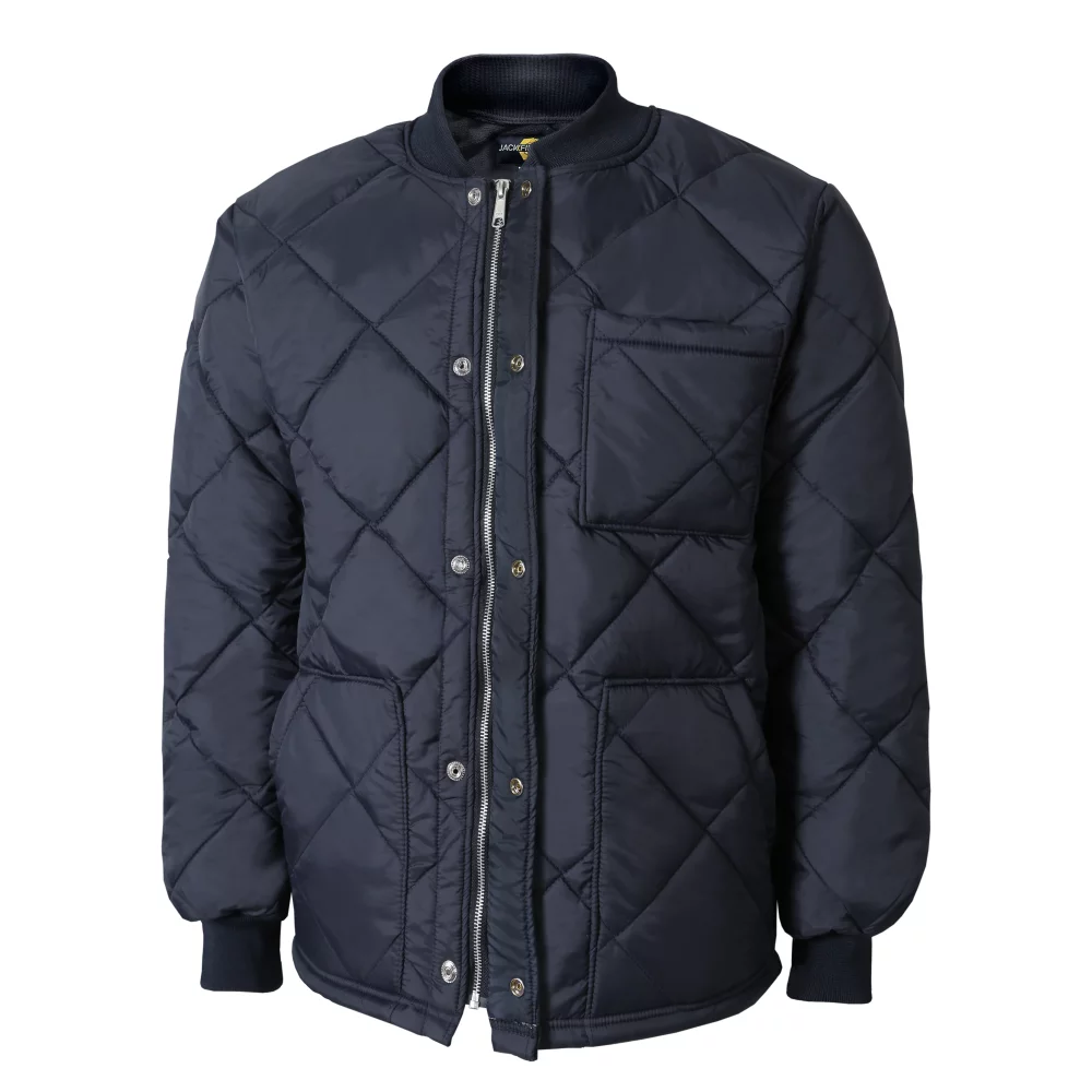 Veste de congélateur courte doublée de molleton