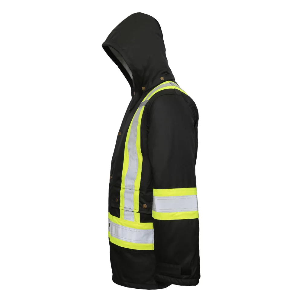 Parka 3-en-1 avec bandes réfléchissantes