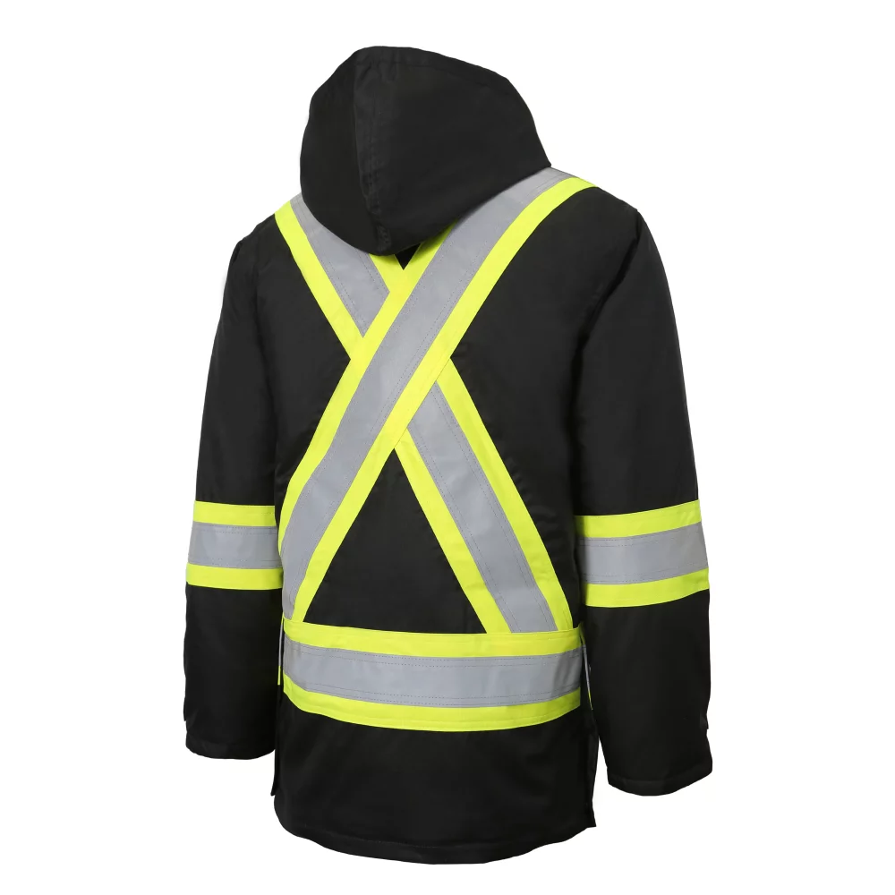 3-in-1 Parka with Reflective Stripes