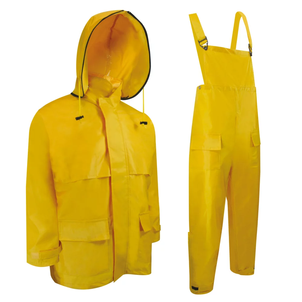 Veste et pantalon imperméables en nylon