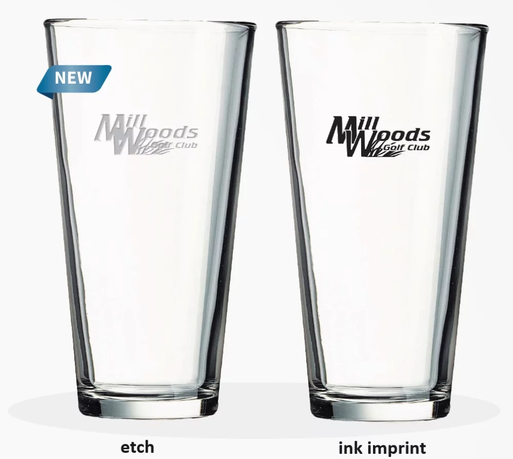 Pub Beer Glass 21oz - Imprinted