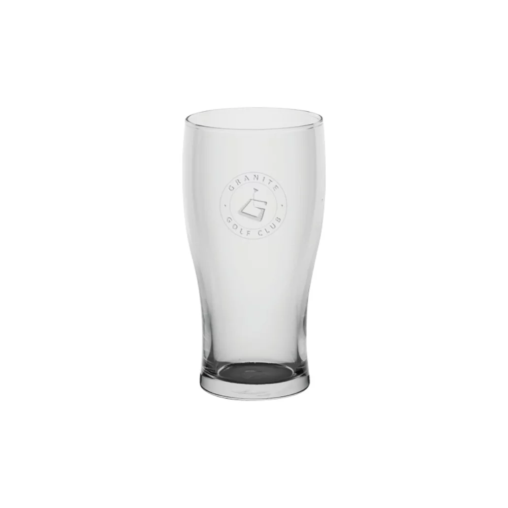 Verre à bière traditionnel de pub 20 oz - gravé
