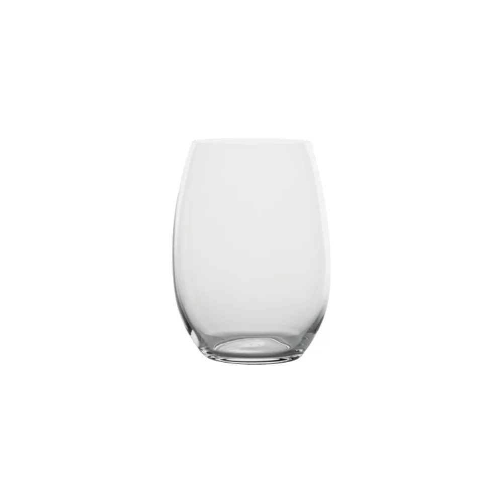 Verre à vin sans pied en cristal 19 oz. - Imprimé