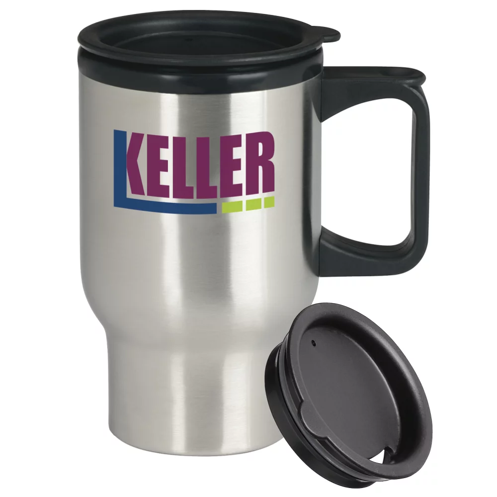 Mug de voyage en acier inoxydable - 17 oz.