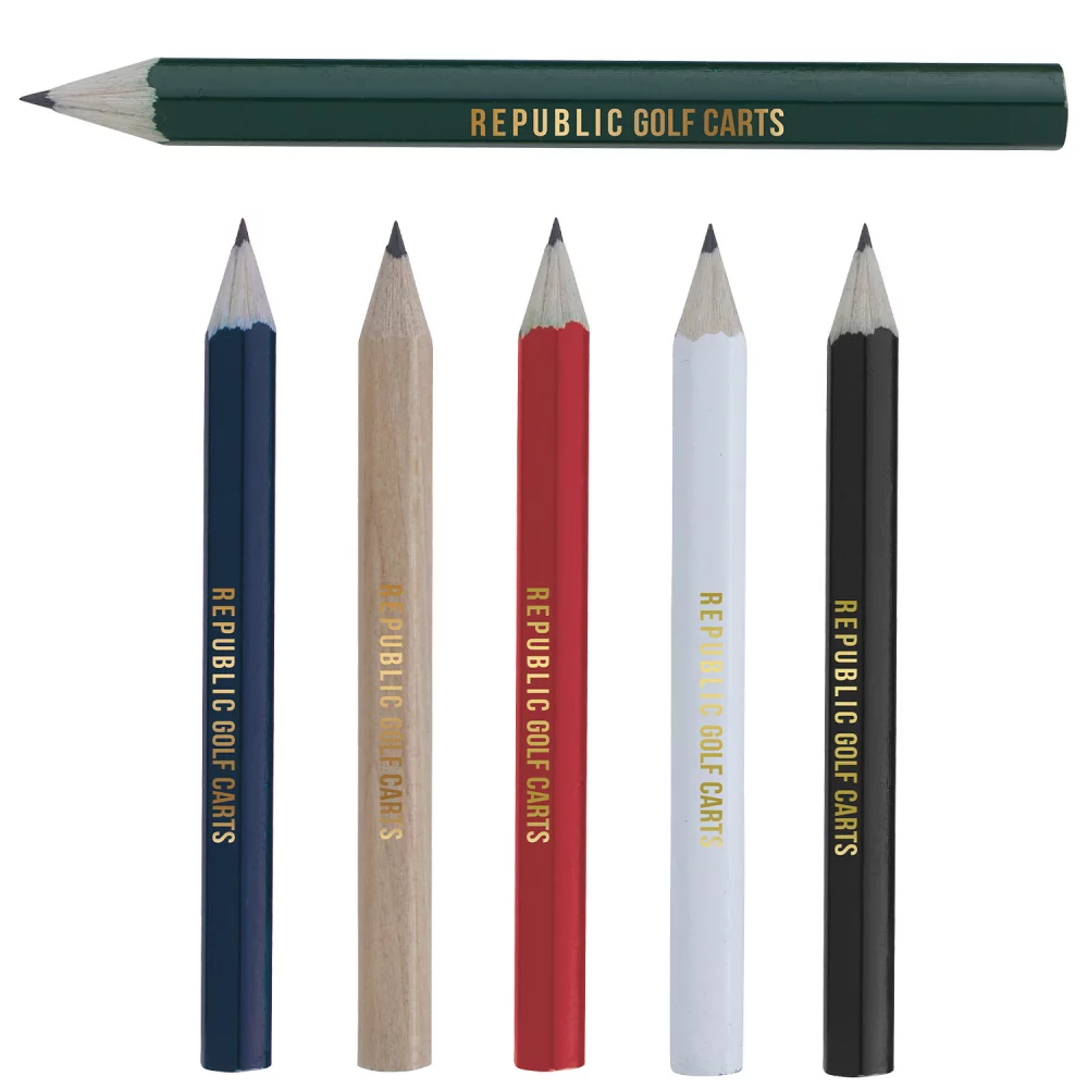 Crayon de golf hexagonal