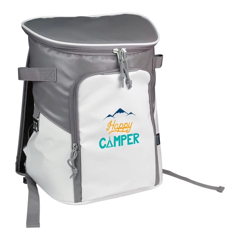 Le sac à dos glacière en bâche de la collection Viking™.