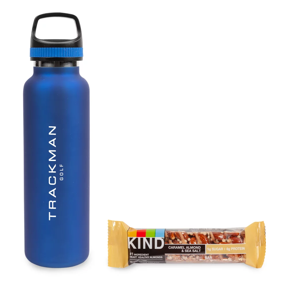 On the Go Sip n' Snack with 20 Oz. Satin Bottle