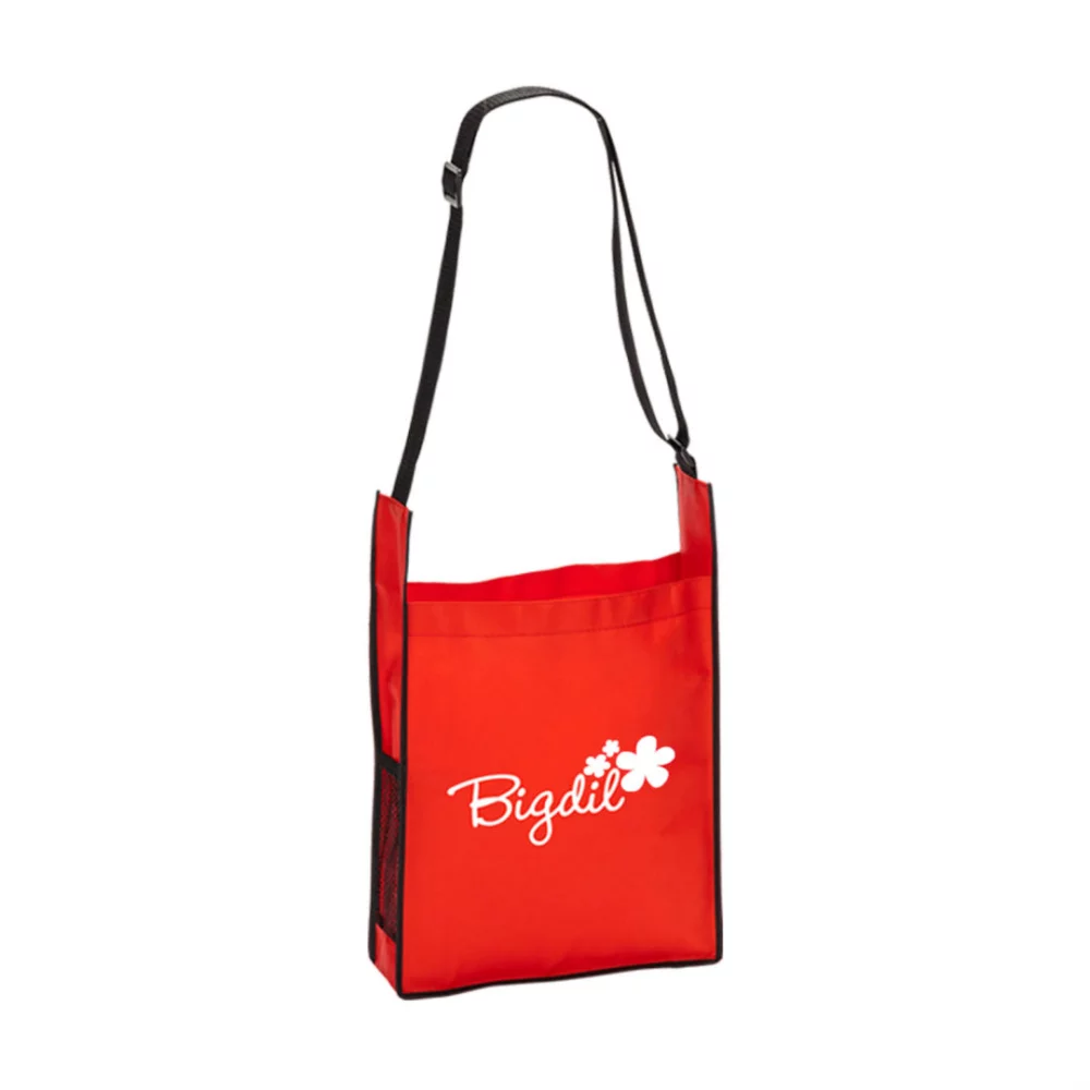 The Rennes Shoulder Tote - Red