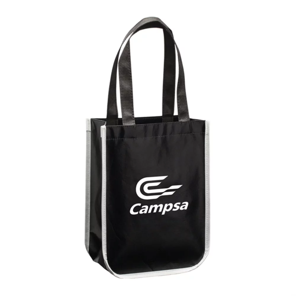 The Slim Retailer Tote - Black