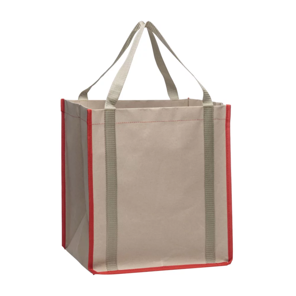 Huxley Kraft Tote Bag - Red