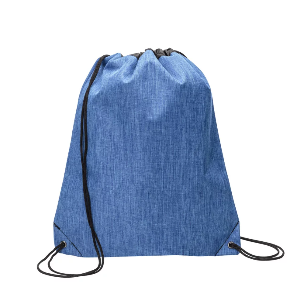 Shenandoah Heather Drawstring Cinch Bag - Blue
