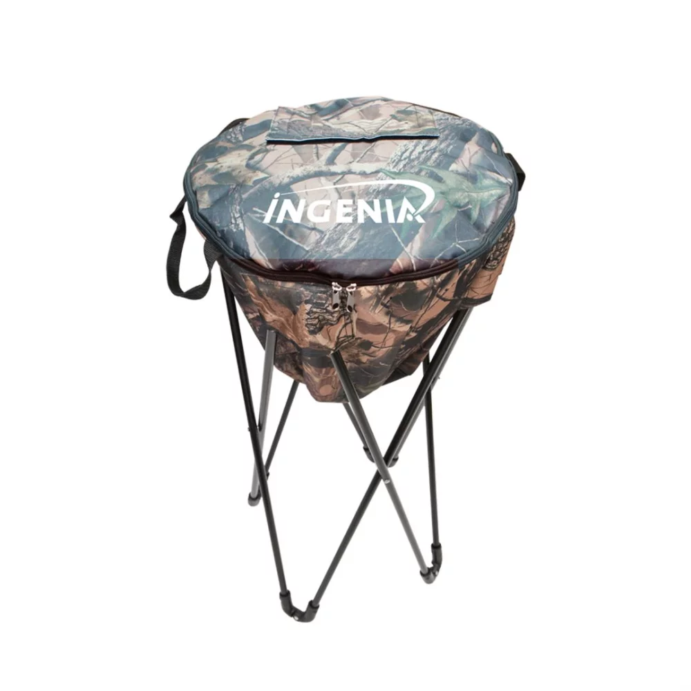 La glacière de patio avec support pop-up - Camouflage