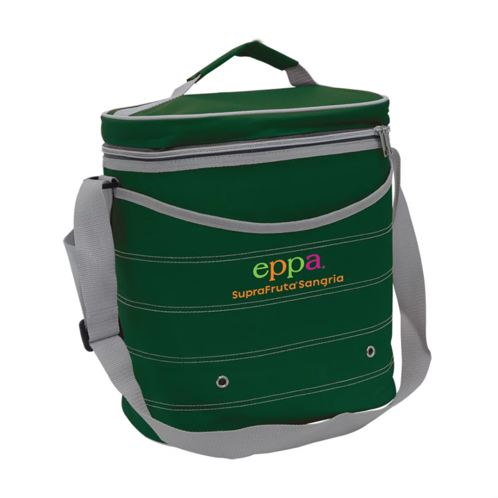 The Zebra Cooler Bag - Hunter Green