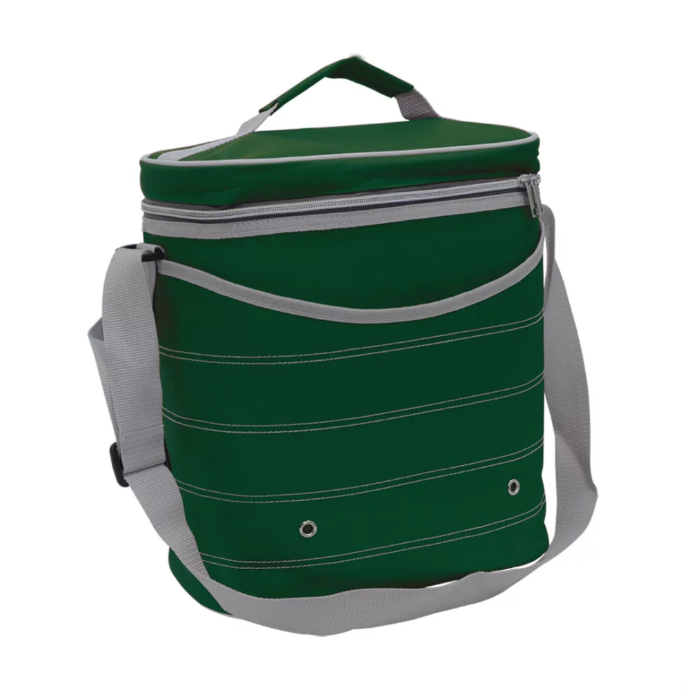 The Zebra Cooler Bag - Hunter Green