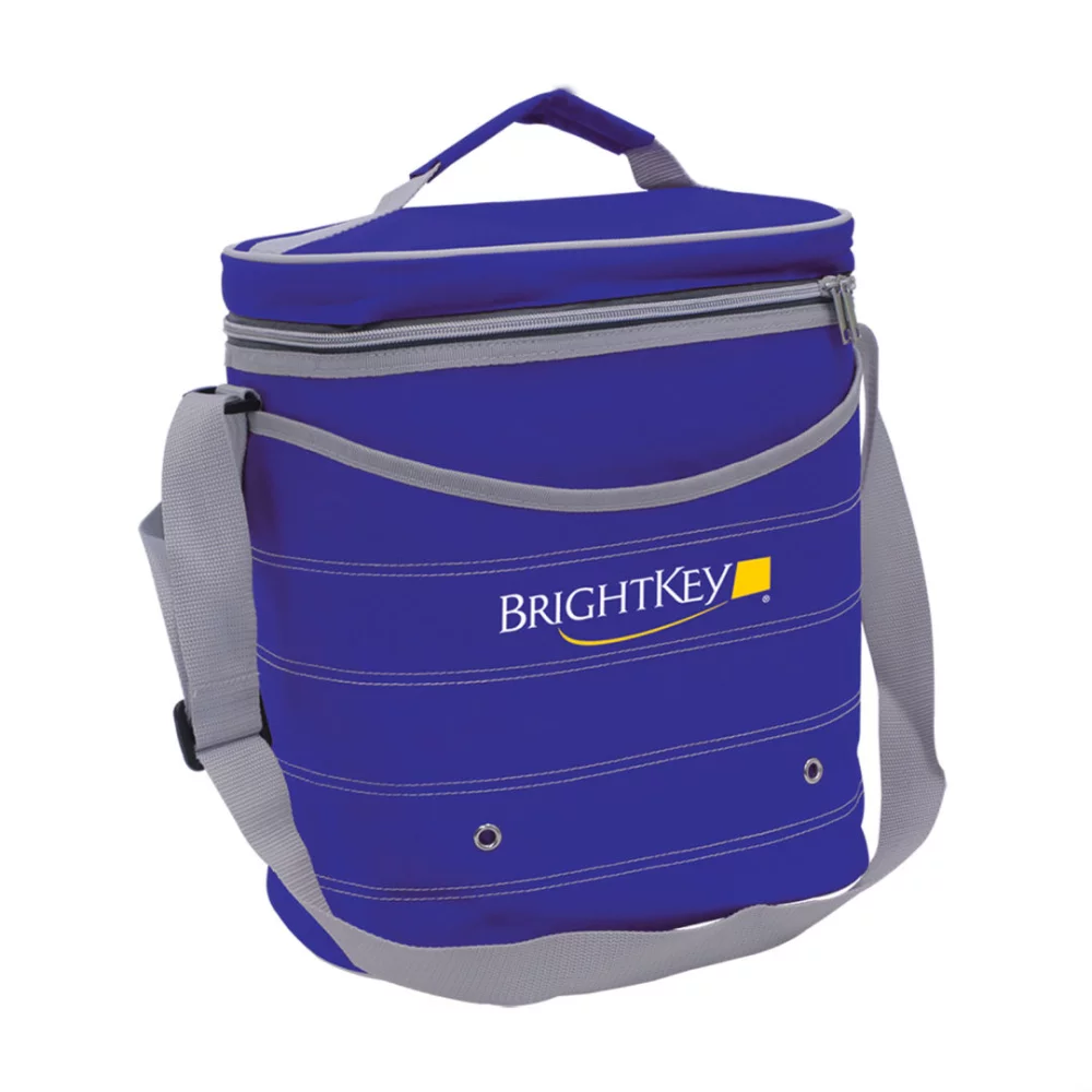 The Zebra Cooler Bag - Royal Blue