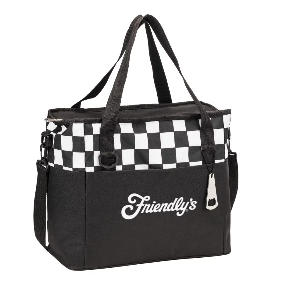 Kailua Cooler Bag w/Bottle Opener - Black