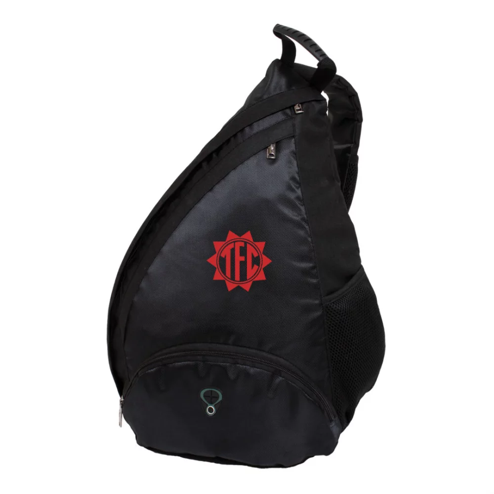The Tear Drop Sling Bag - Black