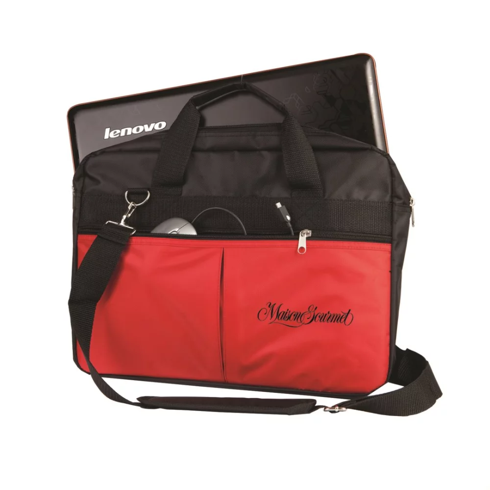 The Entourage Computer Bag - Red