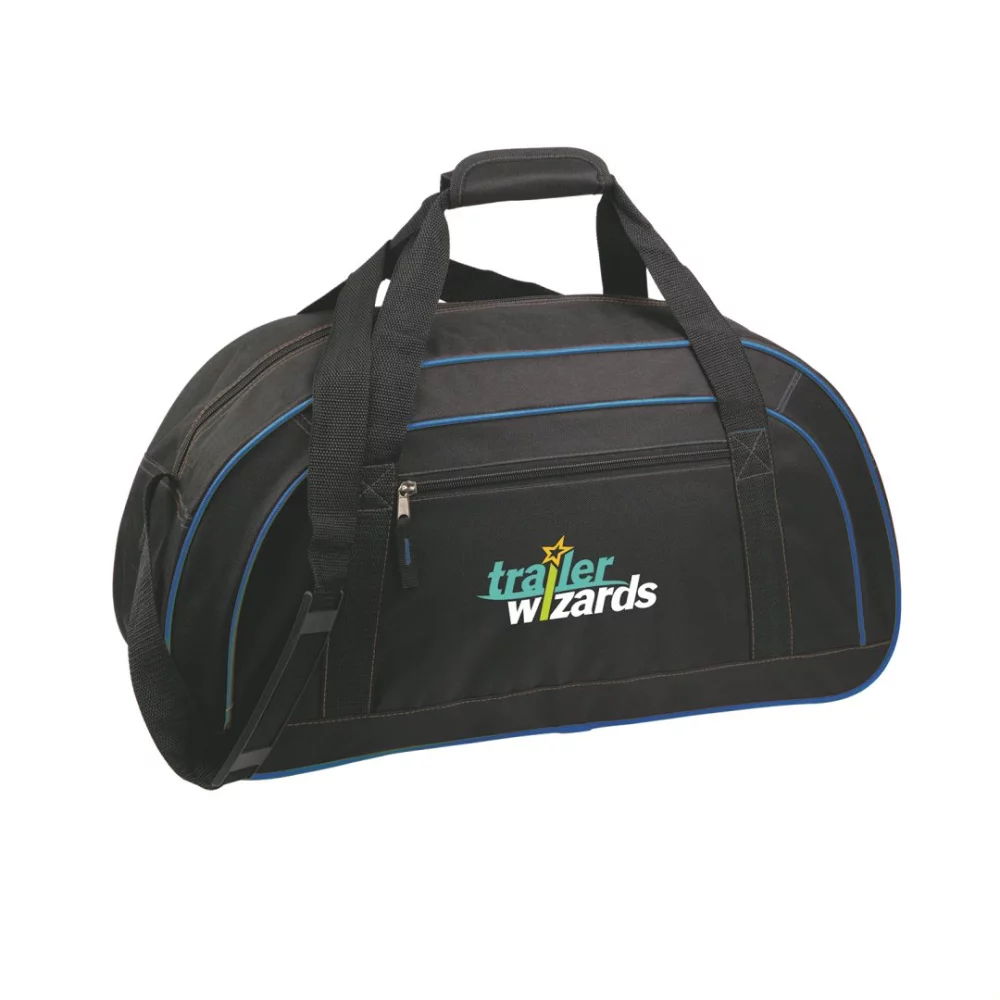 The Shooting Star Duffel Bag - Black/Blue