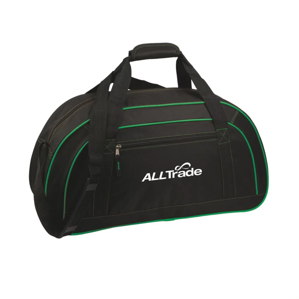 The Shooting Star Duffel Bag - Black/Green