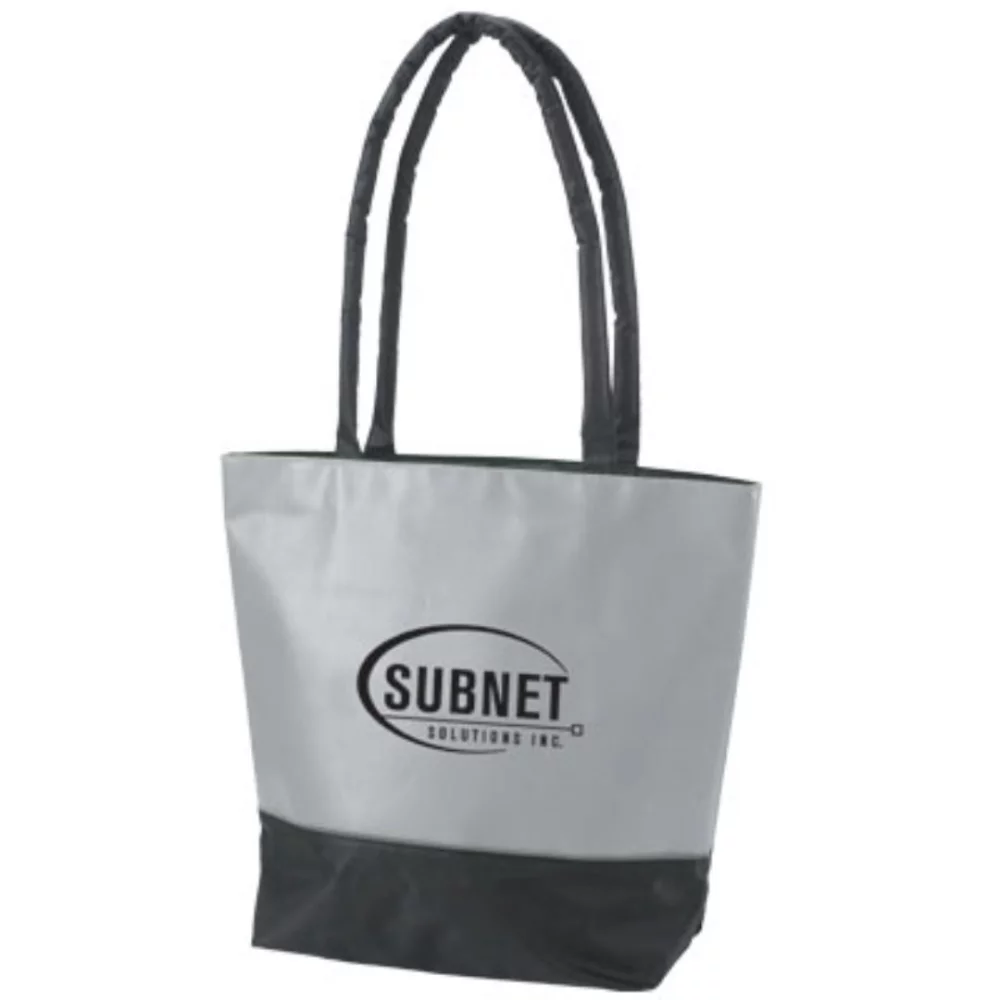 Azo Dye Free Pvc Nylon Tote Bag - Grey