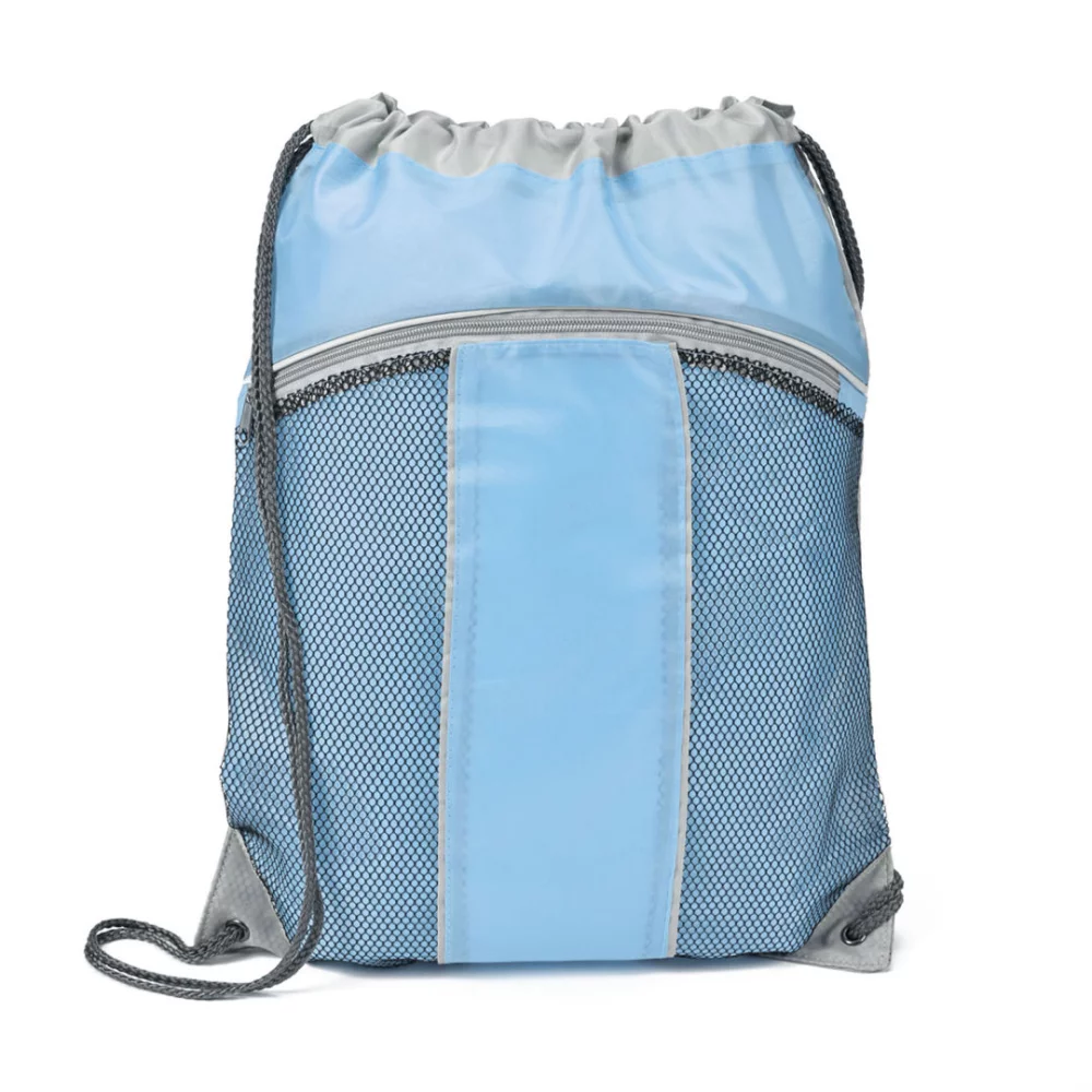 The Leader Drawstring Bag - Blue