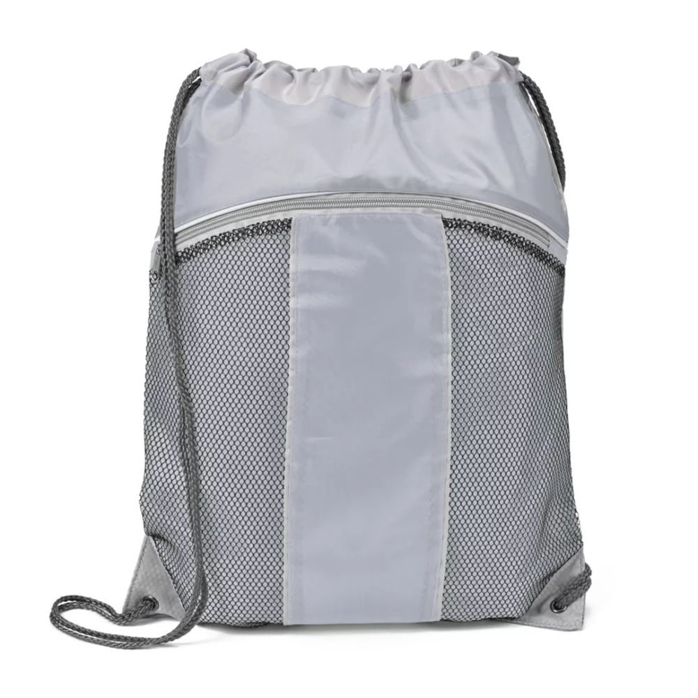 The Leader Drawstring Bag - Grey