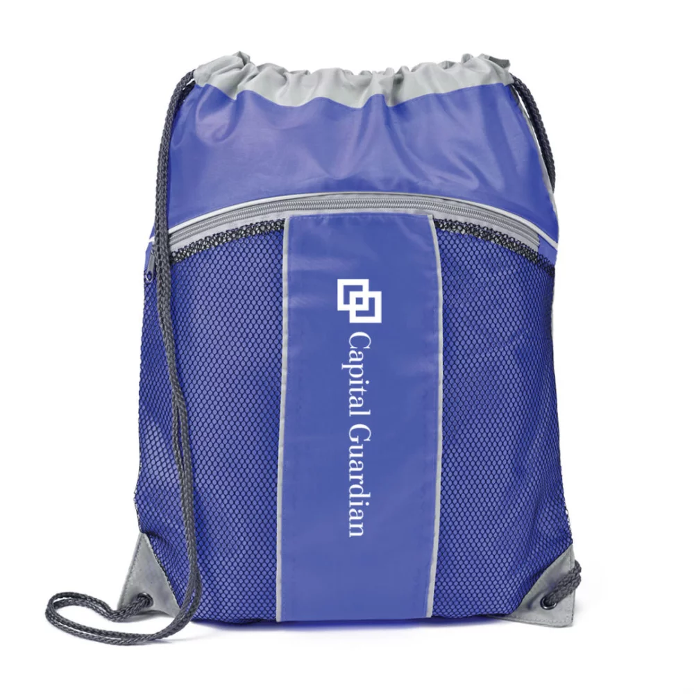 The Leader Drawstring Bag - Royal Blue